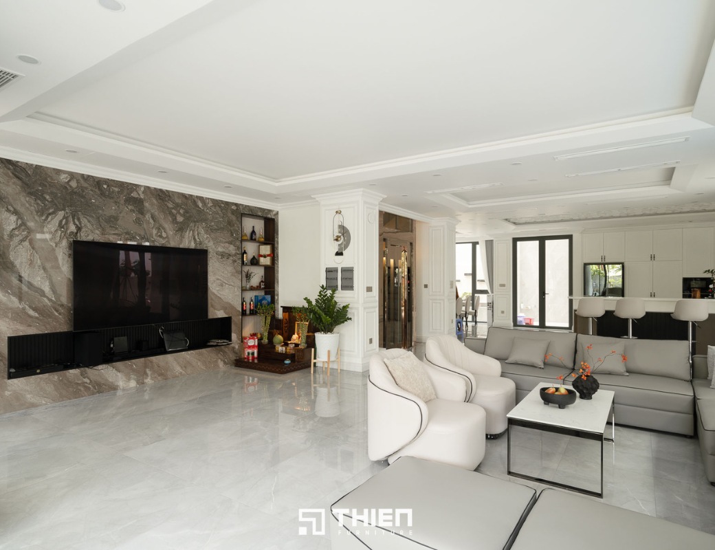 Vẻ Đẹp Quyến Rũ Của Nội Thất Biệt Thự Tân Cổ Điển